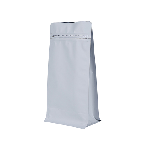 White Eight Side Seal Bag