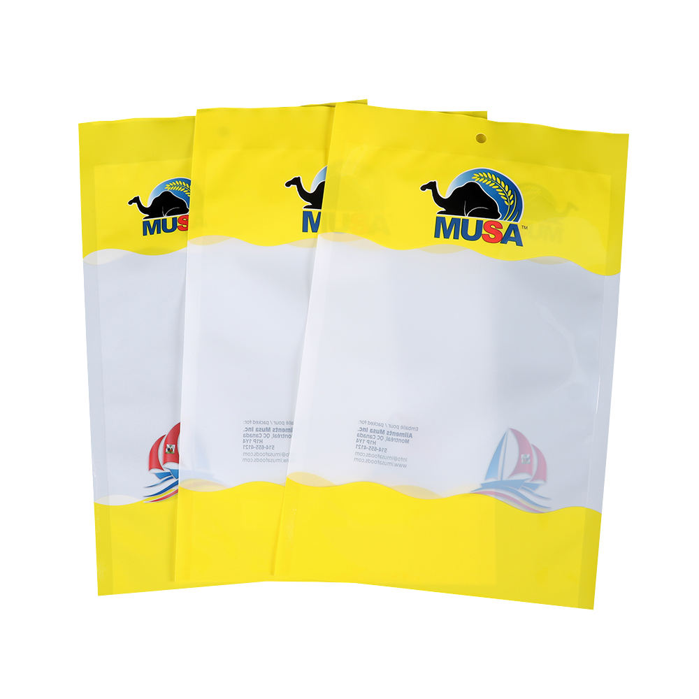 Three Side Seal Bag For Organic Fert 