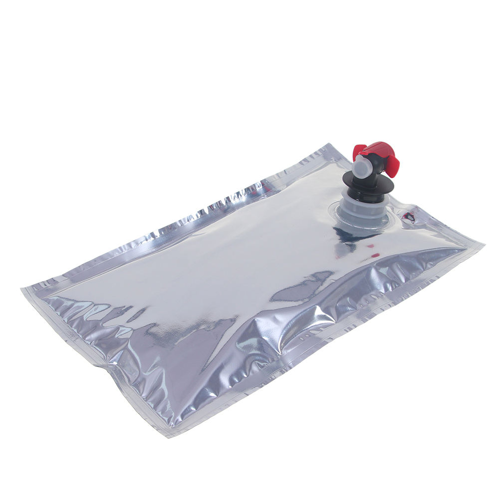 Three Side Seal Bag For Liquid Beverage Pack