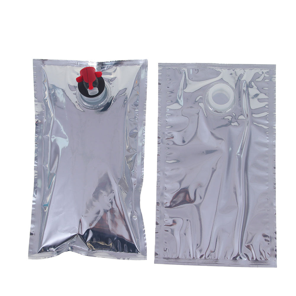 Three Side Seal Bag For Liquid Aseptic Valve