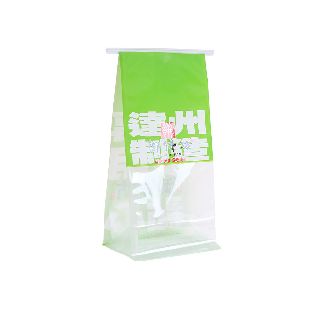 Eight Side Sealed Zipper Bag For Coffee Powder