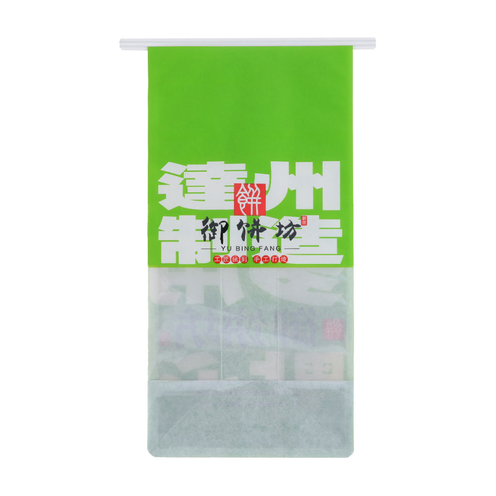 Eight Side Sealed Zipper Bag For Hot Stamp 