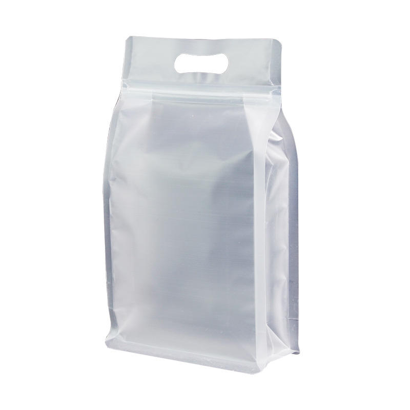 Eight Side Sealed Zipper Bag For Gift Wrapping